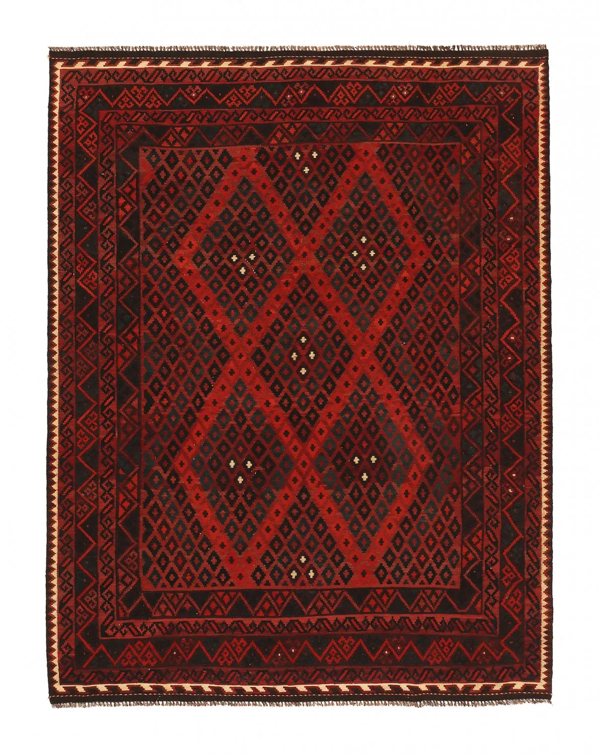 Orientalischer Kelim-Teppich 281 x 218 cm
