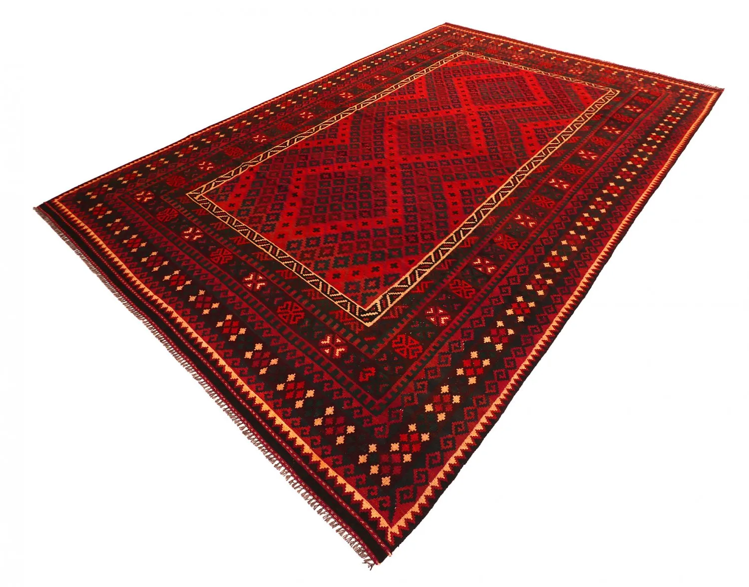 Orientalischer Kelim-Teppich 405 x 261 cm