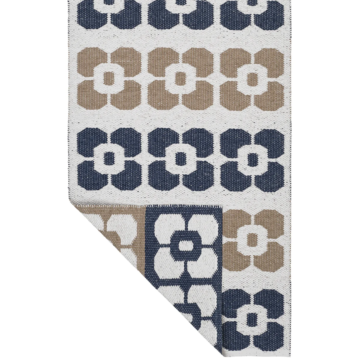 Kunststoffteppiche - Horredsmattan Florian (marineblau)