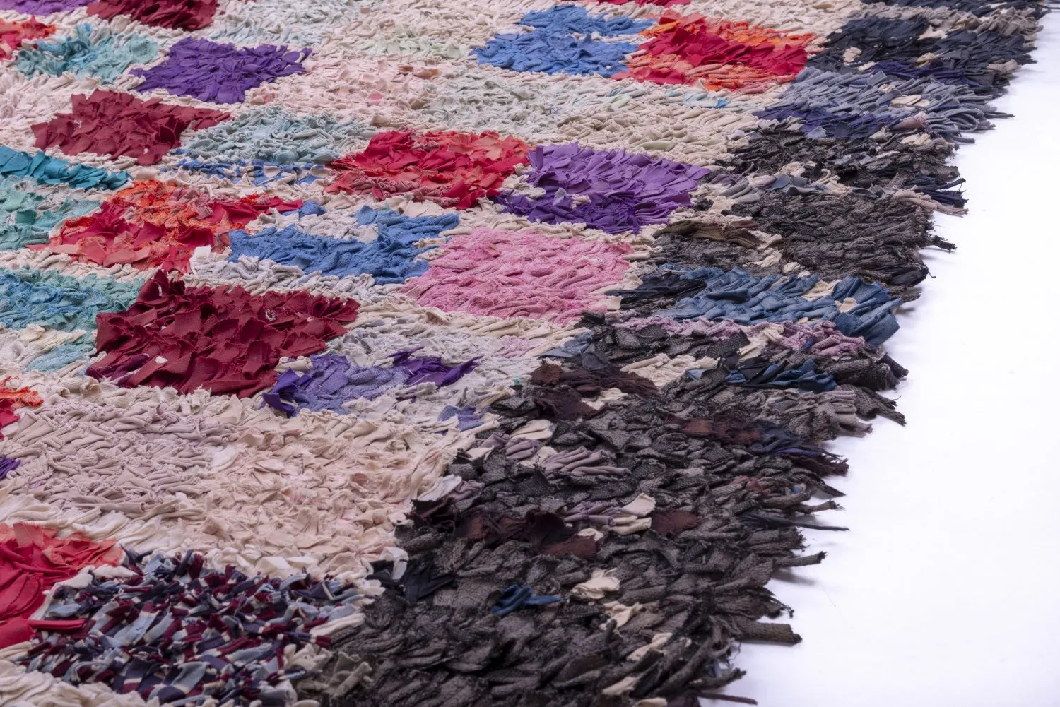 Tapis Marocain Berbère Boucherouite 265 x 165 cm
