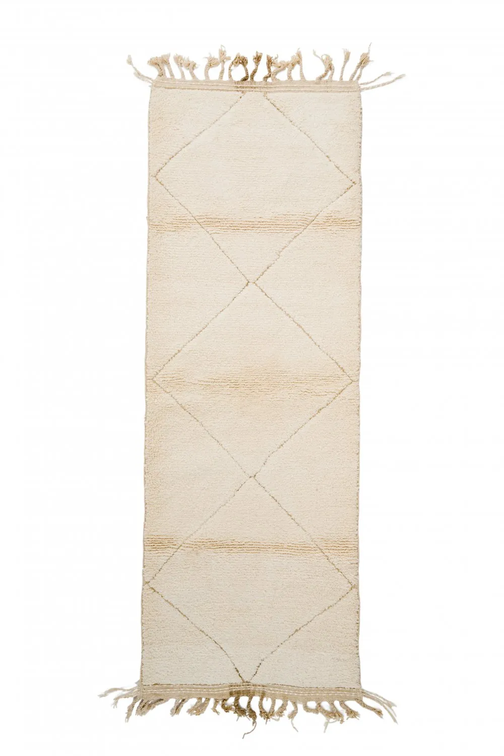 Tapis Kilim marocain Beni Ourain 290 x 90 cm