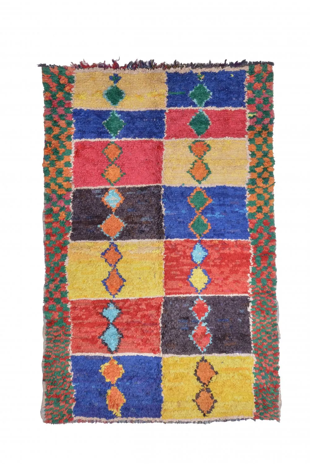 Tapis Marocain Berbère Boucherouite 255 x 160 cm