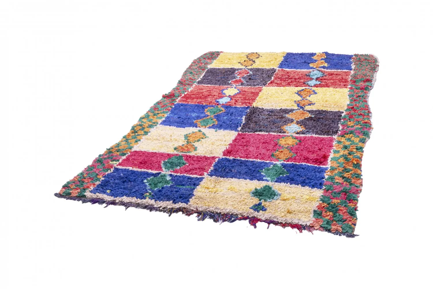 Tapis Marocain Berbère Boucherouite 255 x 160 cm
