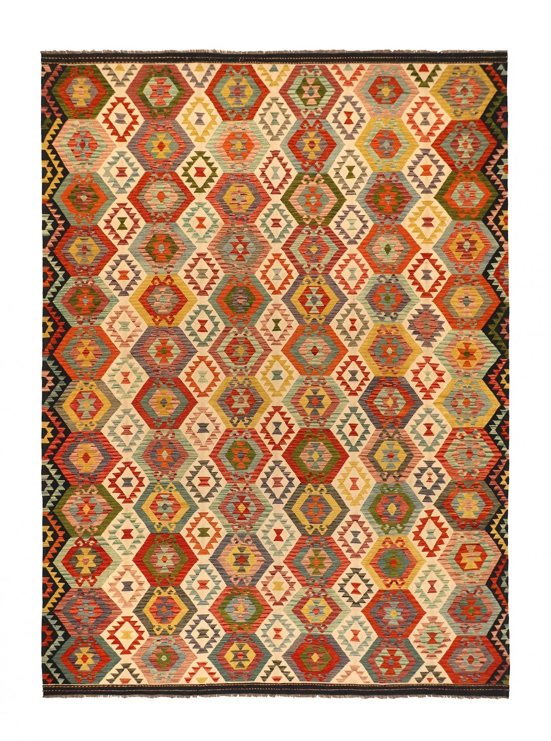 Orientalischer Kelim-Teppich 430 x 309 cm