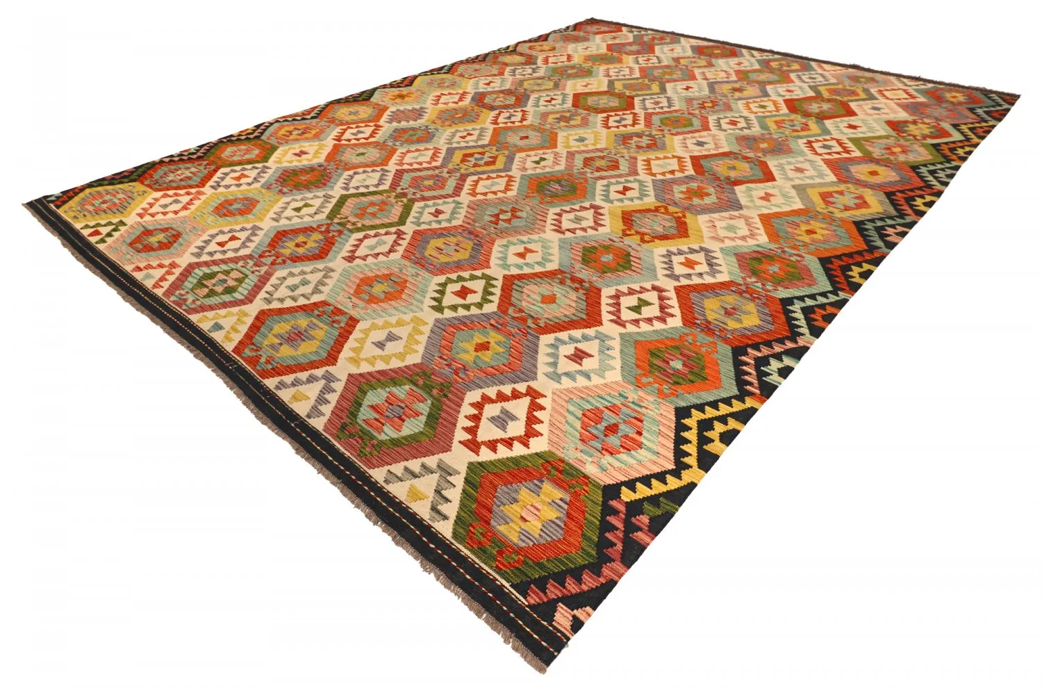 Orientalischer Kelim-Teppich 430 x 309 cm