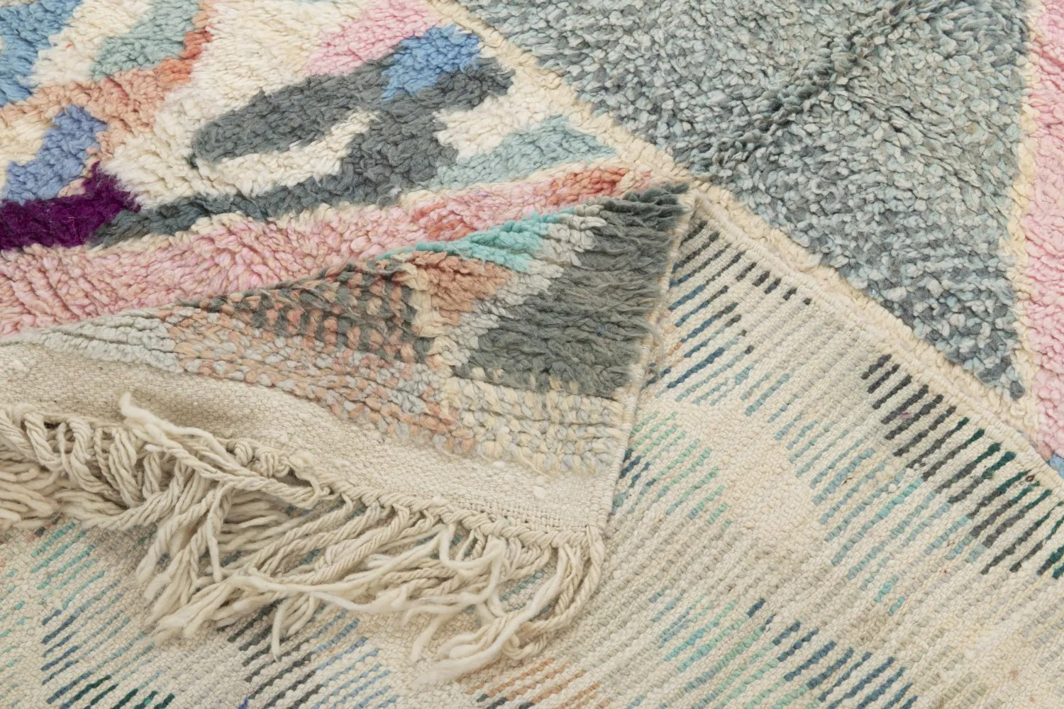 Kelim Marokkanische Berber Teppich Azilal 270 x 150 cm