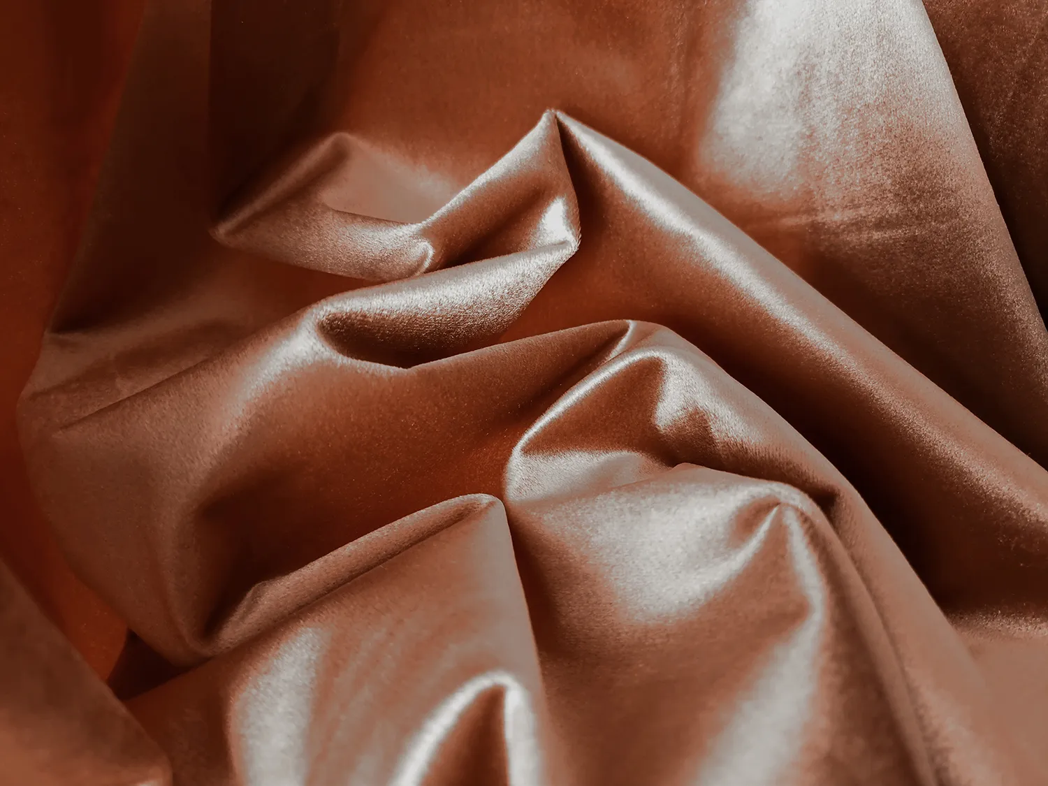 Vorhänge - Samtvorhang Marlyn (coffee)