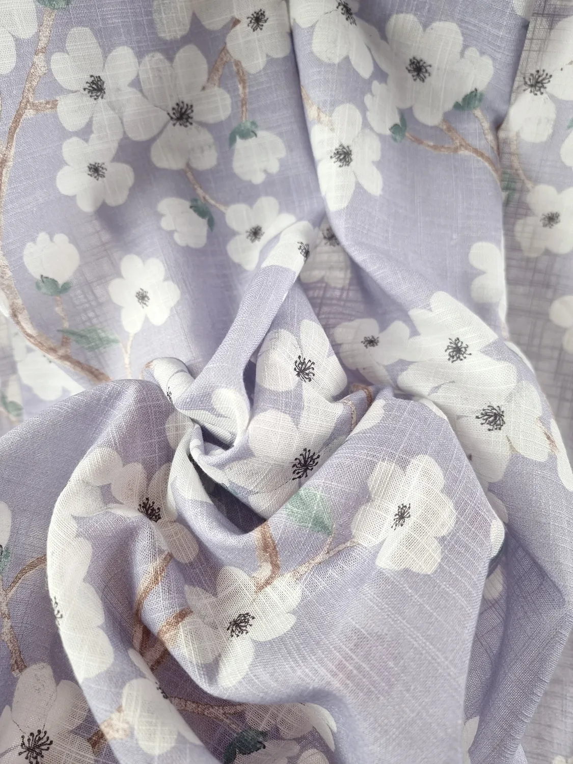 Rideaux - Rideau en coton - Pia-Li (violet)