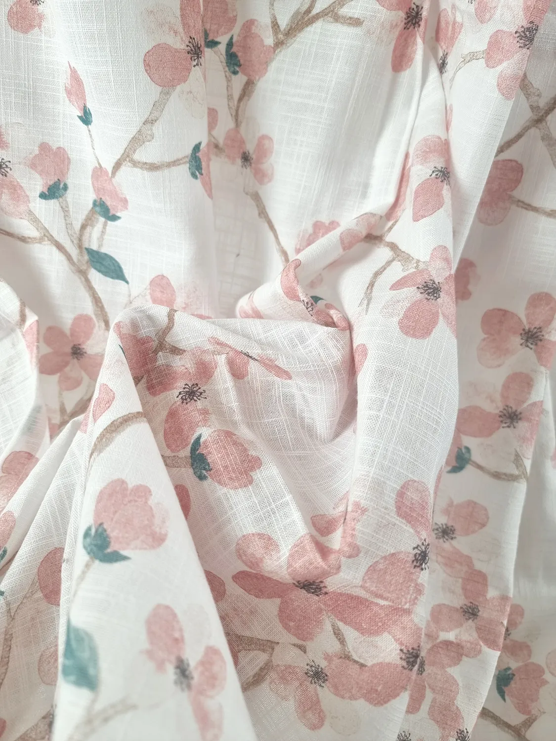 Rideaux - Rideau en coton - Pia-Li (rose)