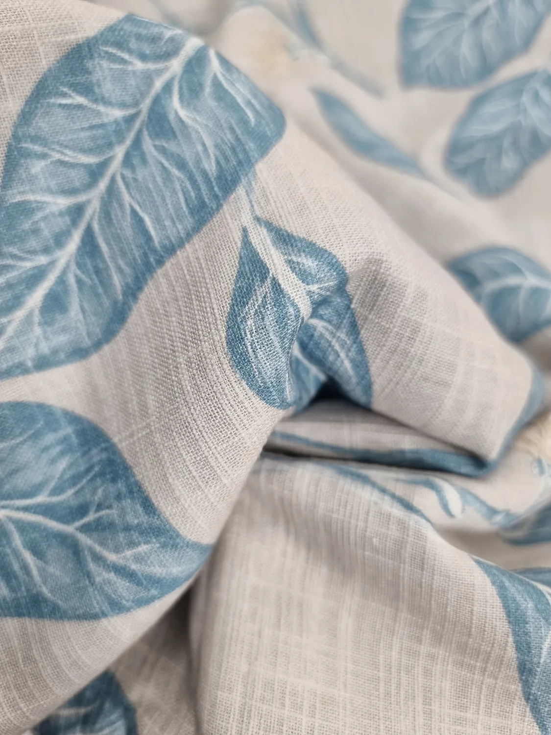 Vorhänge - Baumwollvorhang - Morris (blau)