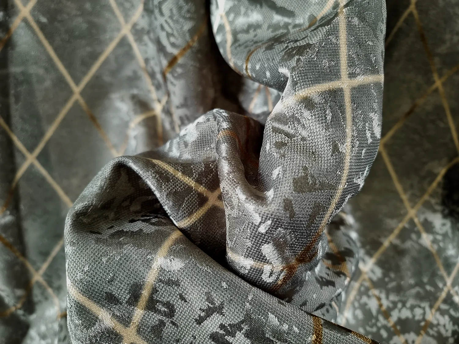 Vorhang - Rory (blau)