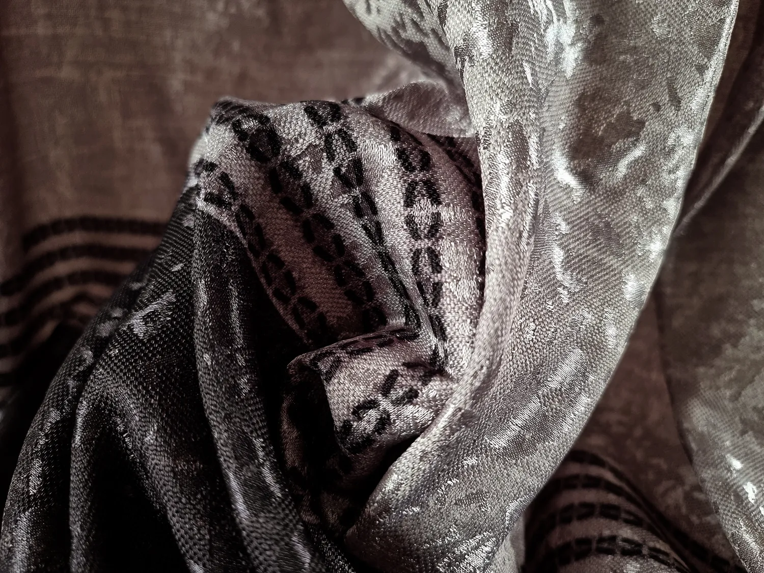 Rideau - Ayla (noir/gris)