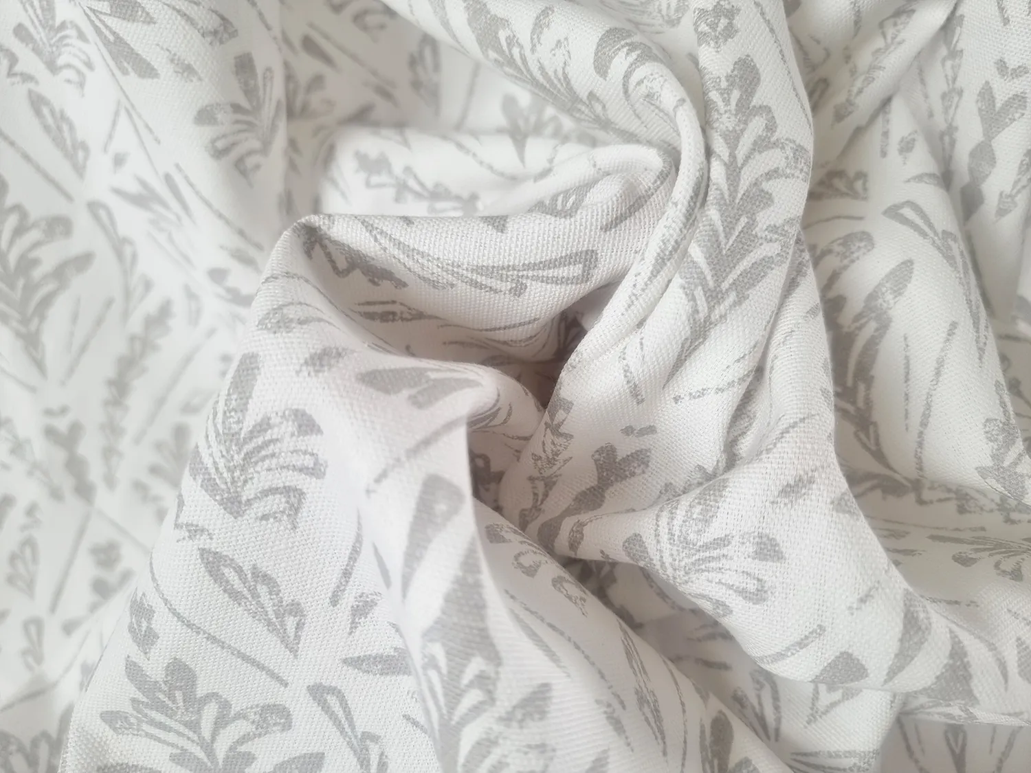 Vorhänge - Baumwollvorhang Helmi (grau)