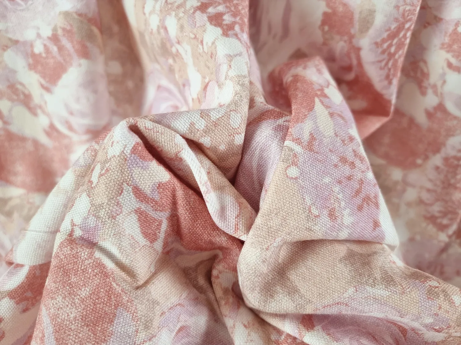 Vorhänge - Baumwollvorhang Soft (rosa)