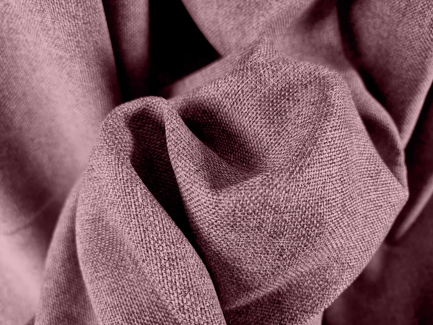 Vorhänge - Leinenvorhang Lilou (violett)