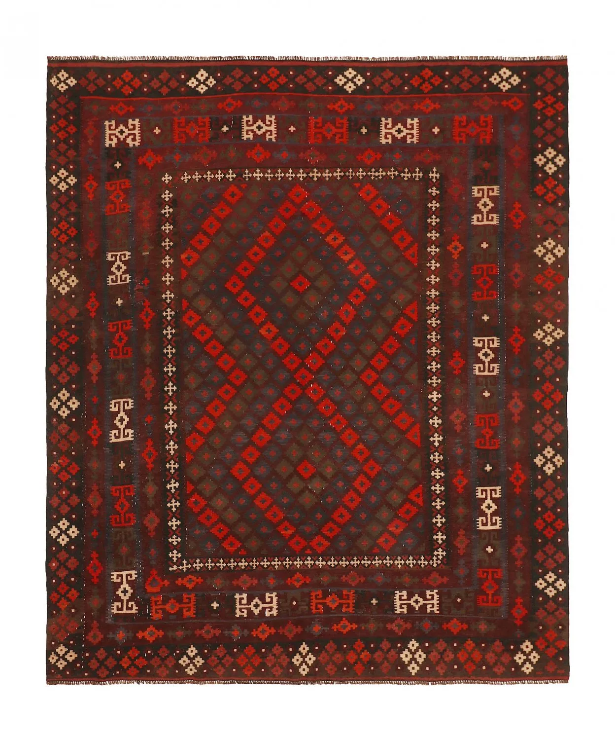 Orientalischer Kelim-Teppich 264 x 224 cm