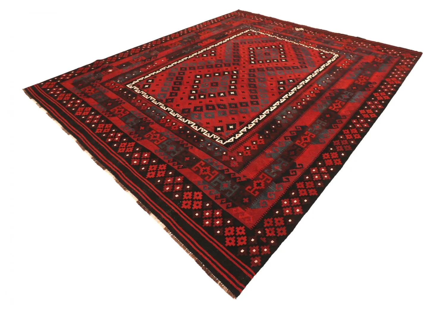 Orientalischer Kelim-Teppich 305 x 256 cm