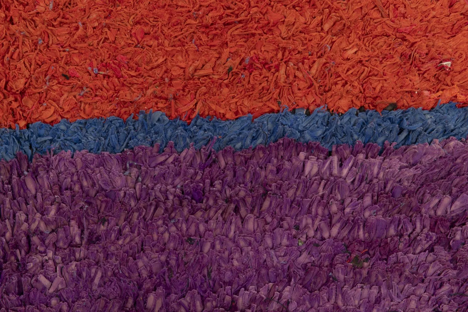 Marokkanische Berber Teppich Boucherouite 240 x 130 cm