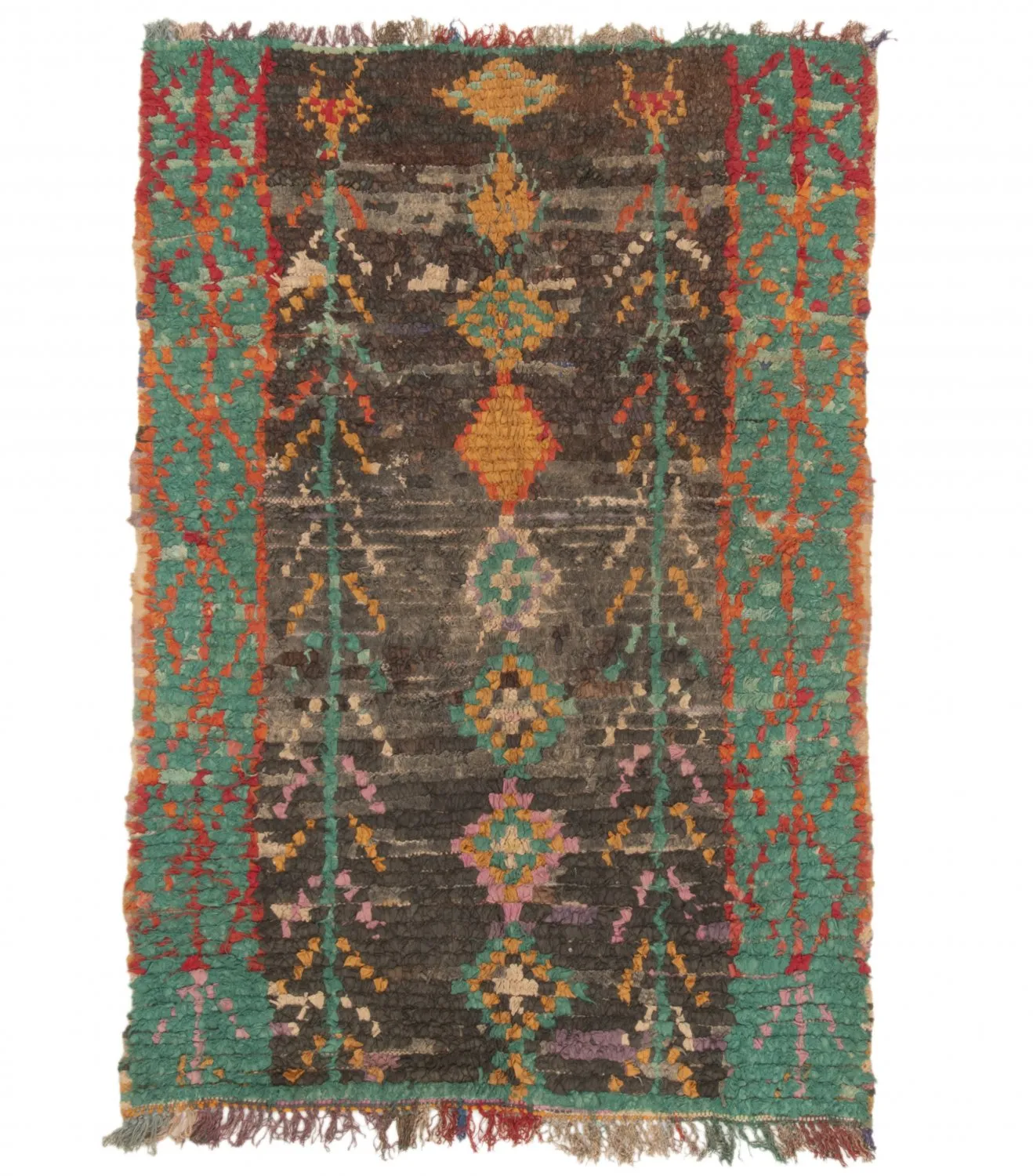 Tapis Marocain Berbère Boucherouite 180 x 120 cm