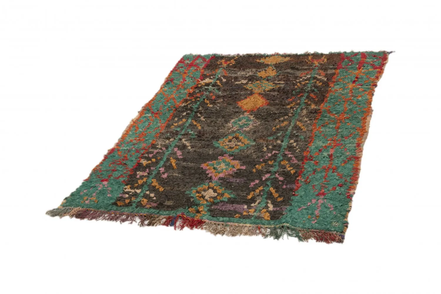 Tapis Marocain Berbère Boucherouite 180 x 120 cm