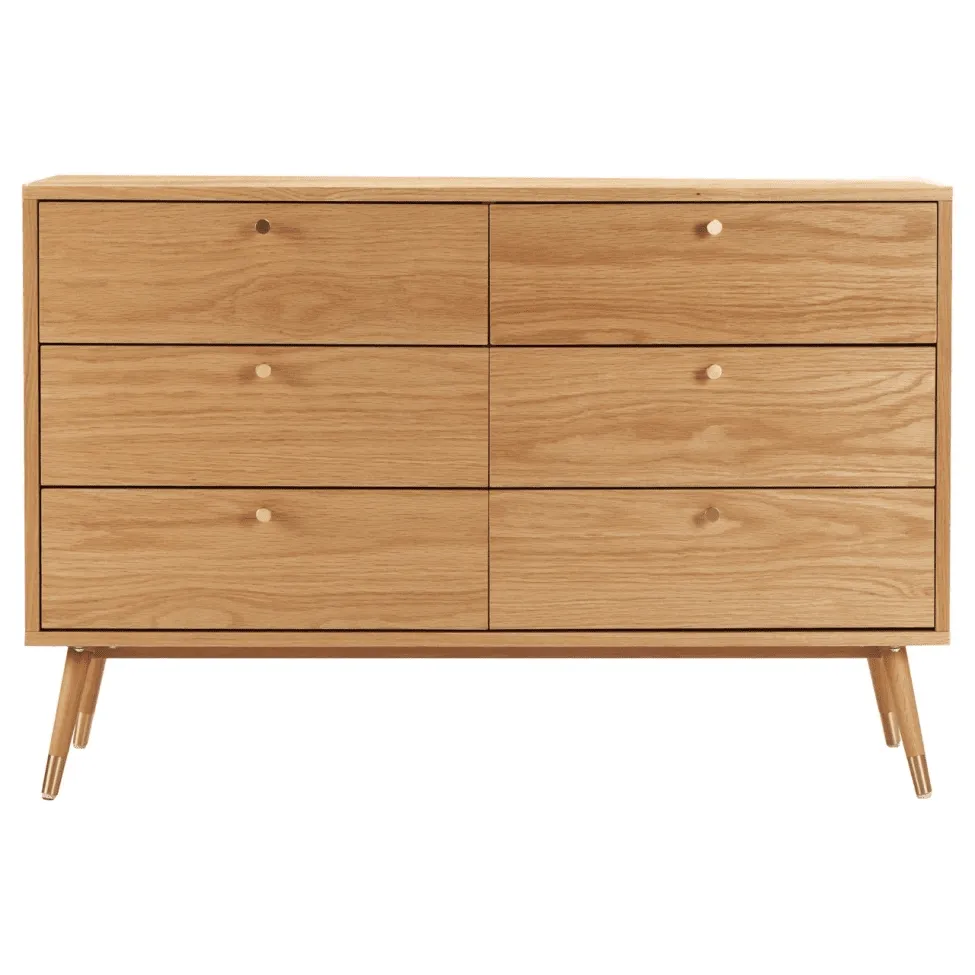 Commode - Prime - 6 lådor (chêne)