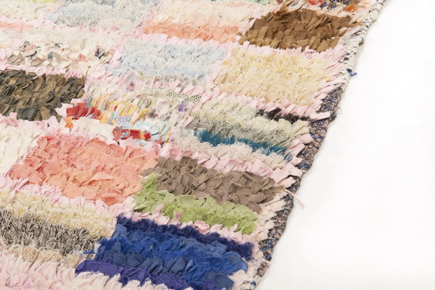 Tapis Marocain Berbère Boucherouite 170 x 115 cm