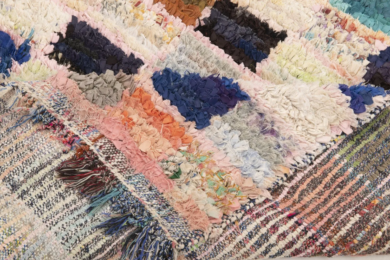 Tapis Marocain Berbère Boucherouite 170 x 115 cm