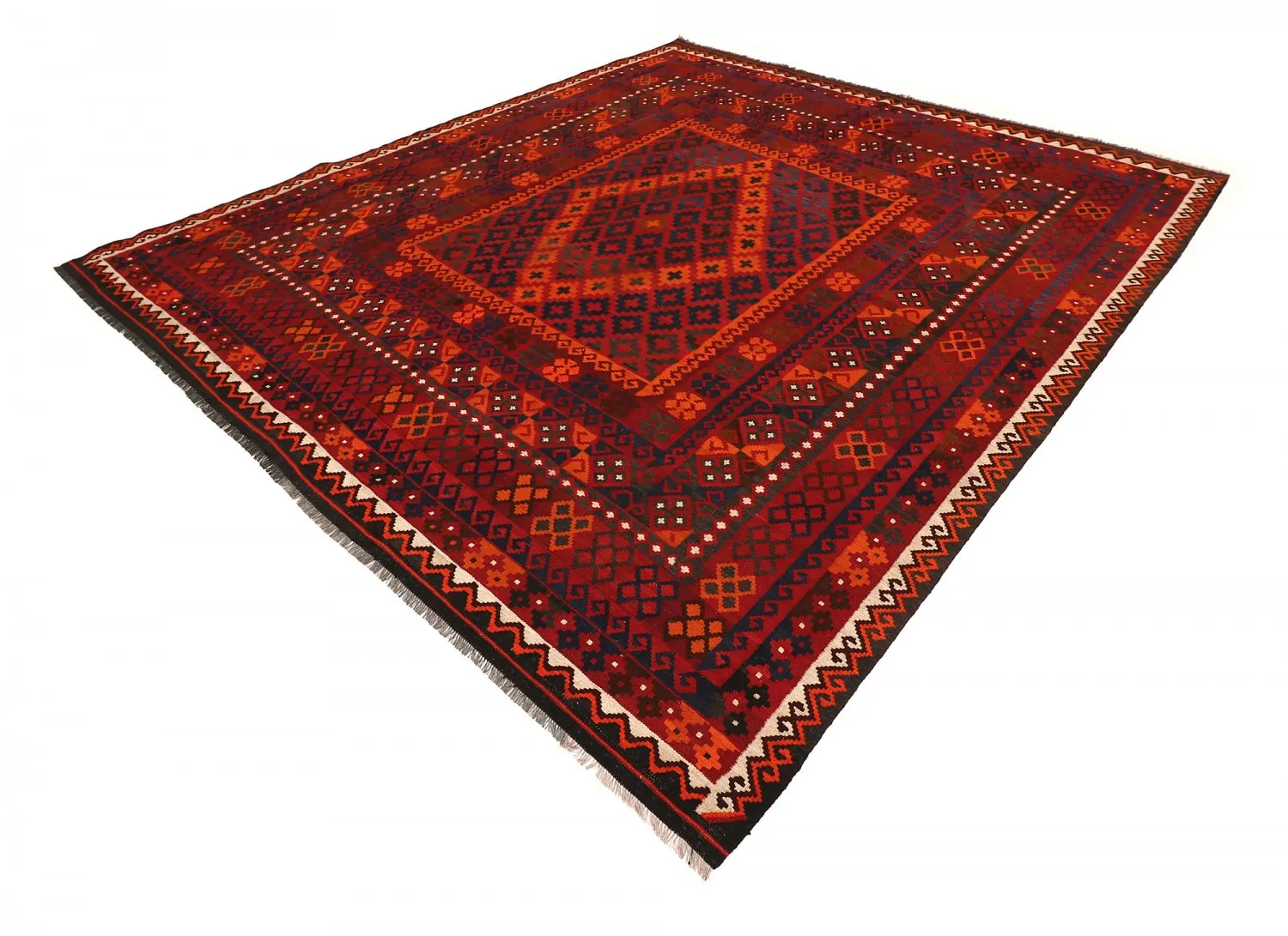 Orientalischer Kelim-Teppich 294 x 253 cm