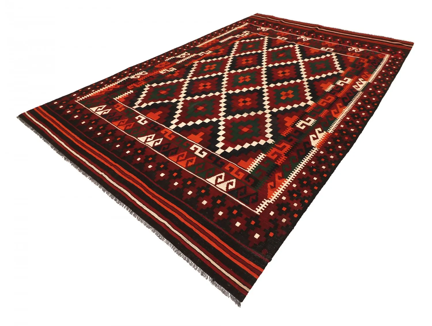 Orientalischer Kelim-Teppich 306 x 195 cm
