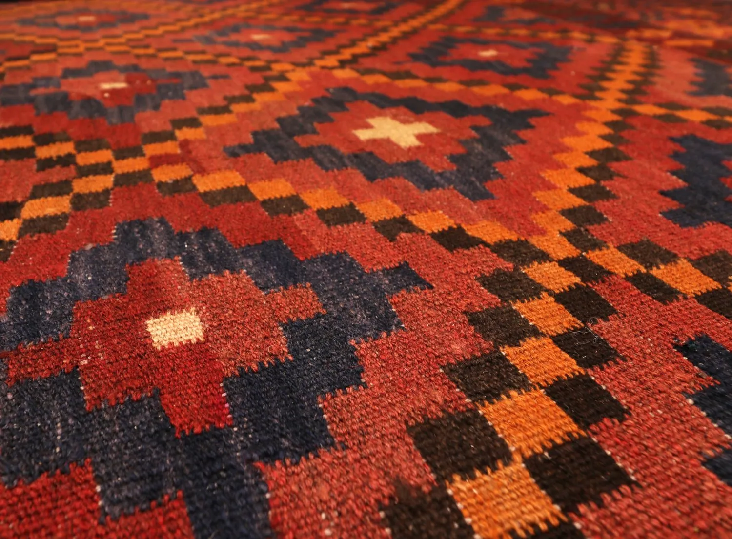 Orientalischer Kelim-Teppich 283 x 233 cm