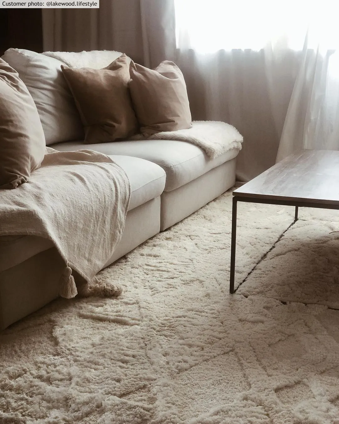 Hochflorteppiche - Rostock (offwhite)