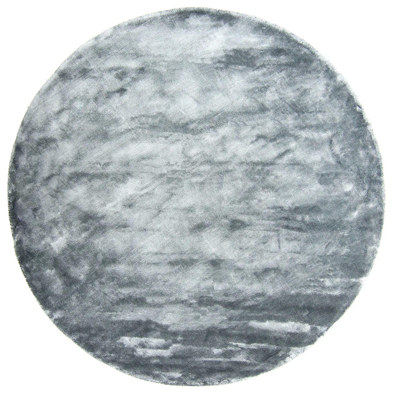 Tapis rond - Jodhpur Special Luxury Edition (bleu/gris)