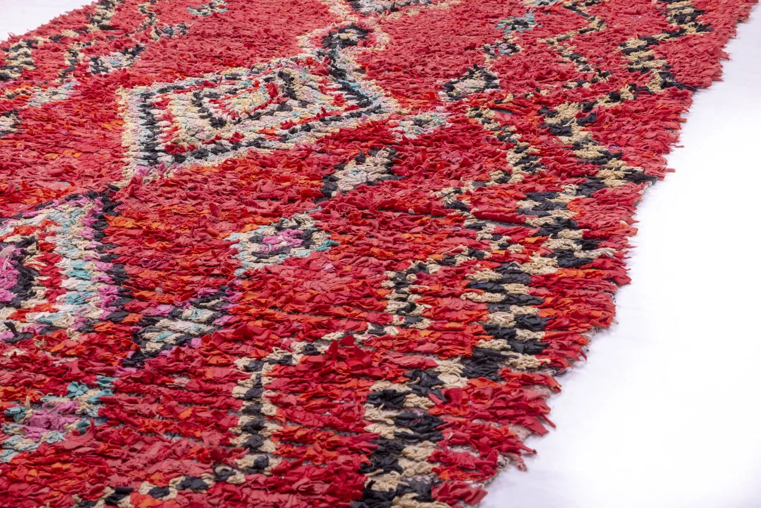 Tapis Marocain Berbère Boucherouite 265 x 150 cm
