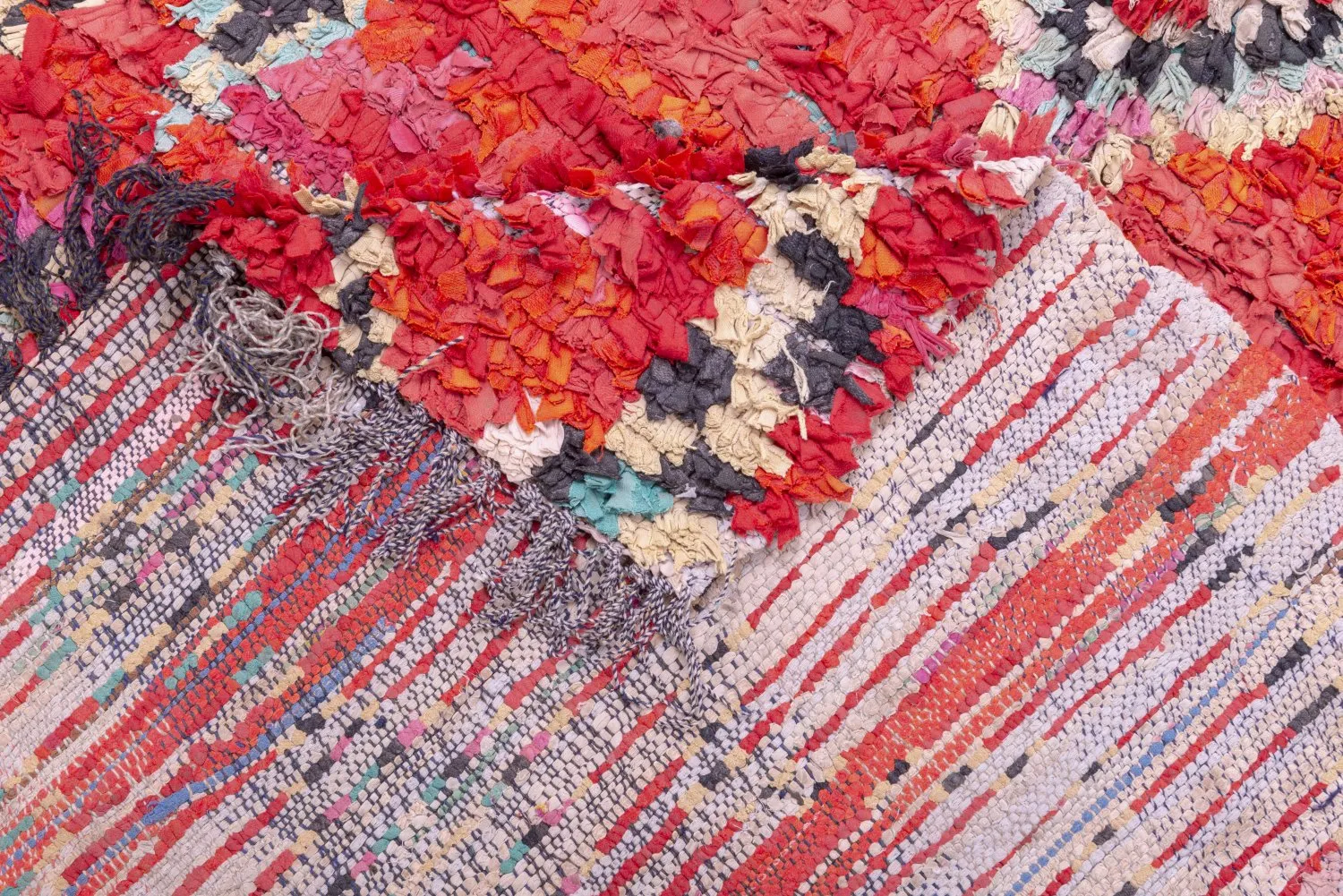 Tapis Marocain Berbère Boucherouite 265 x 150 cm