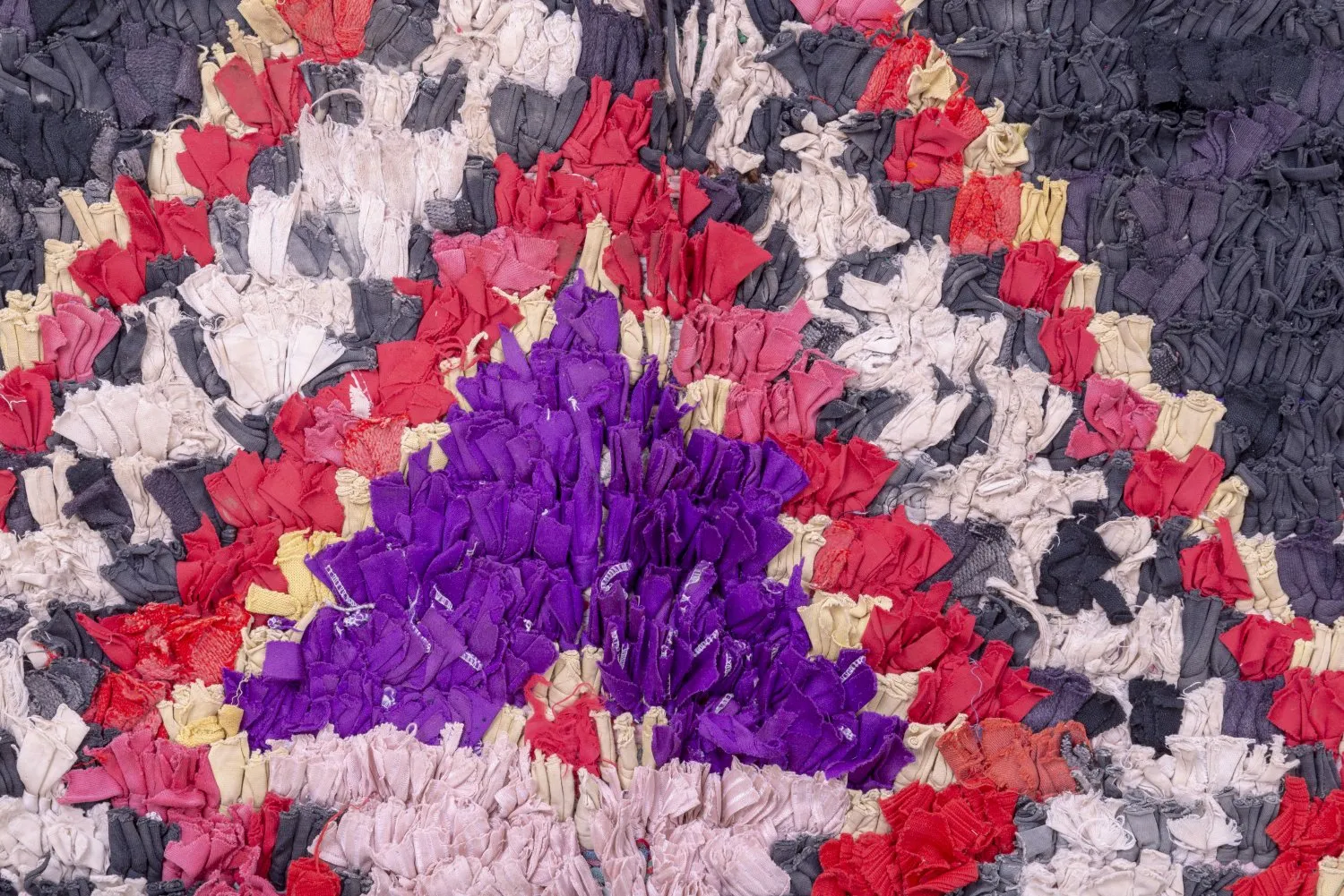 Tapis Marocain Berbère Boucherouite 265 x 165 cm