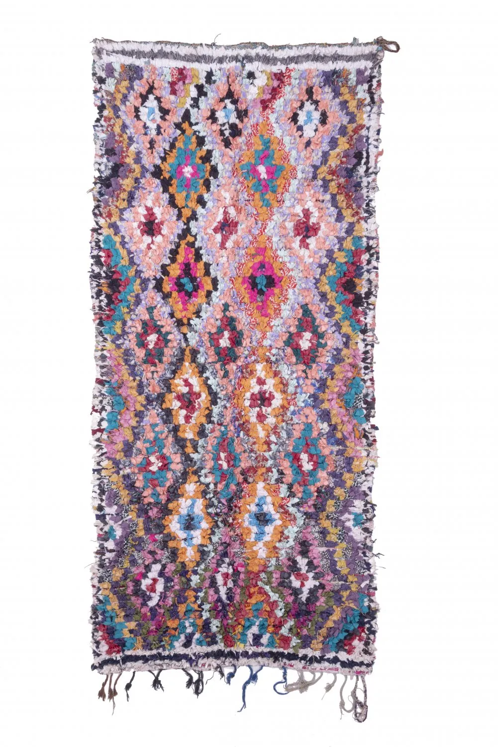 Tapis Marocain Berbère Boucherouite 275 x 120 cm