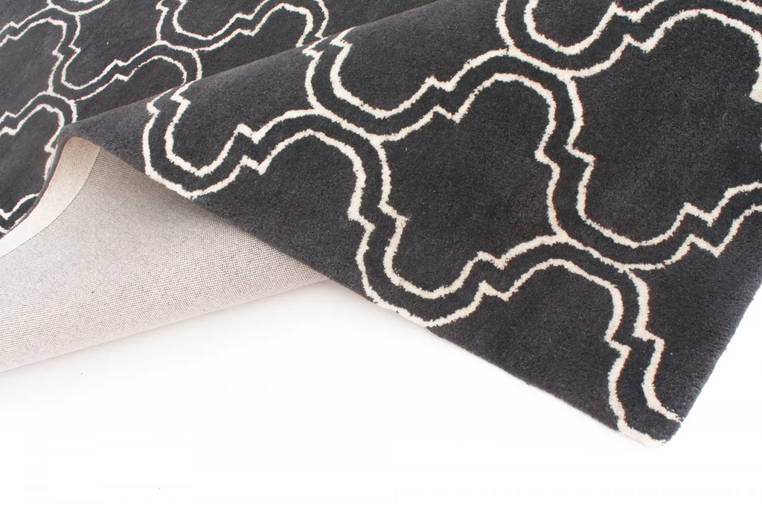 Wollteppich - Korinth (dunkelgrau)