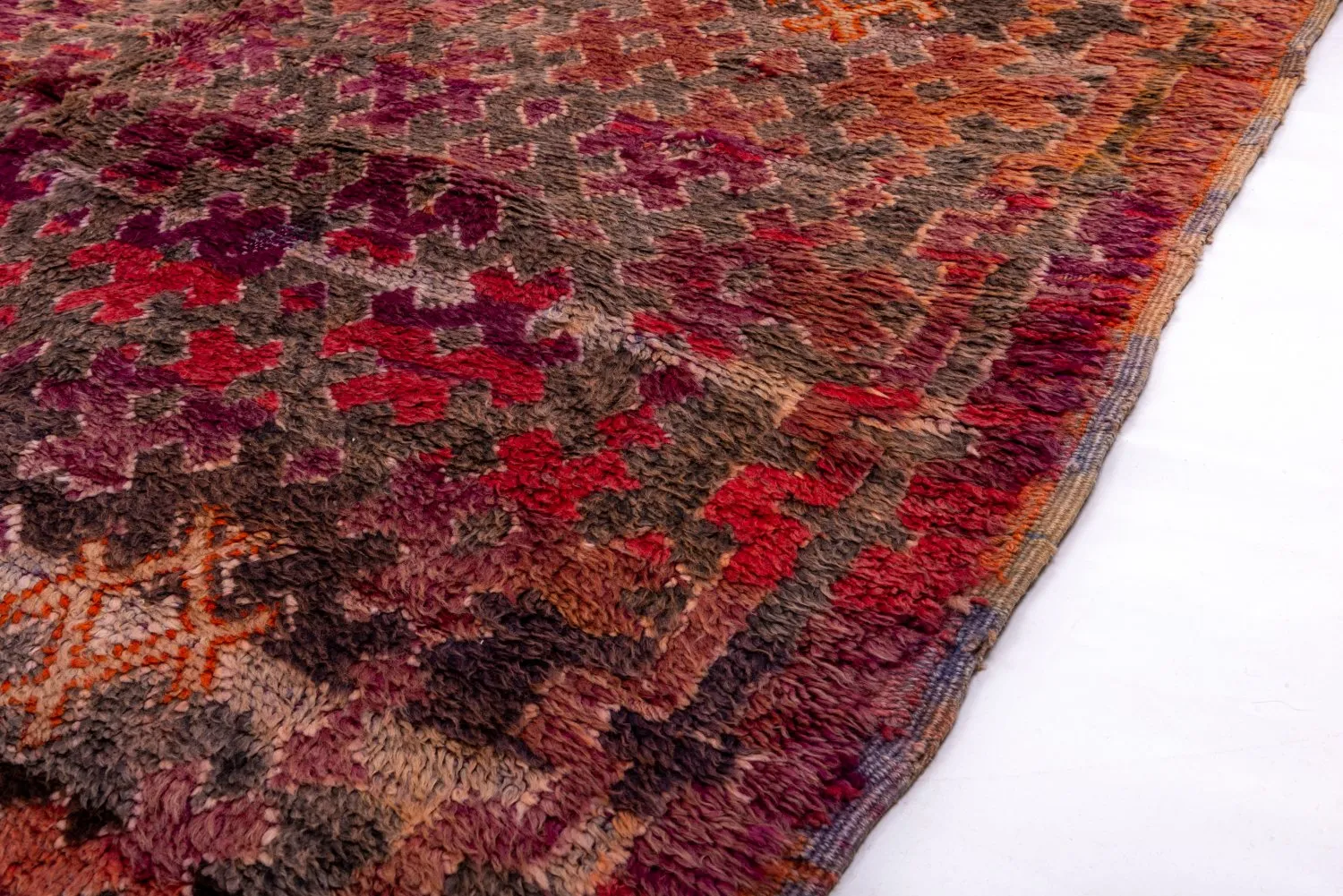 Kelim Marokkanische Berber Teppich Azilal 345 x 195 cm
