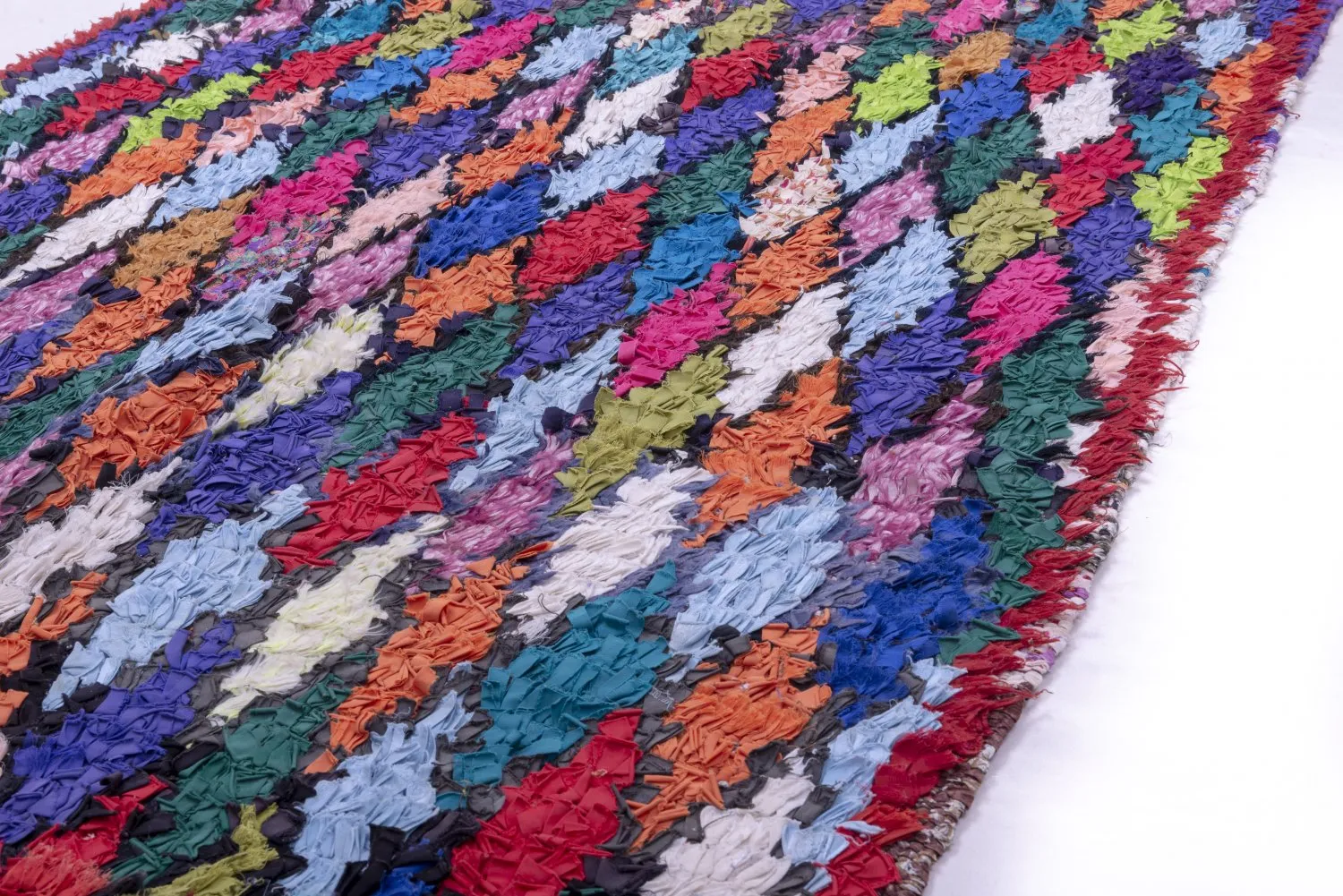 Tapis Marocain Berbère Boucherouite 230 x 115 cm