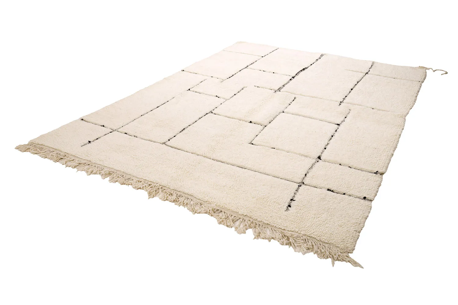 Tapis kilim marocain Beni Ourain 210 x 295 cm