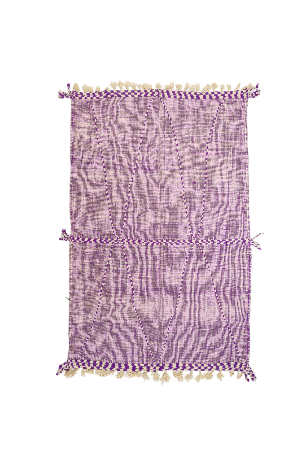 Marockansk Boucherouite-matta 170 x 260 cm