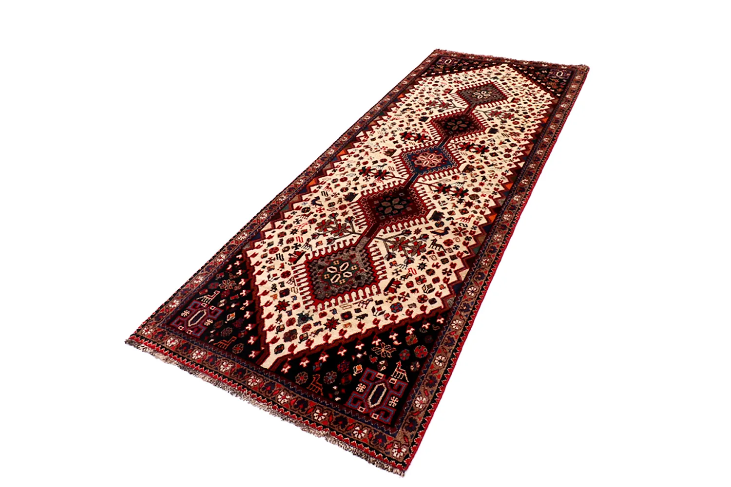 Tapis oriental Hamedan 279 x 108 cm