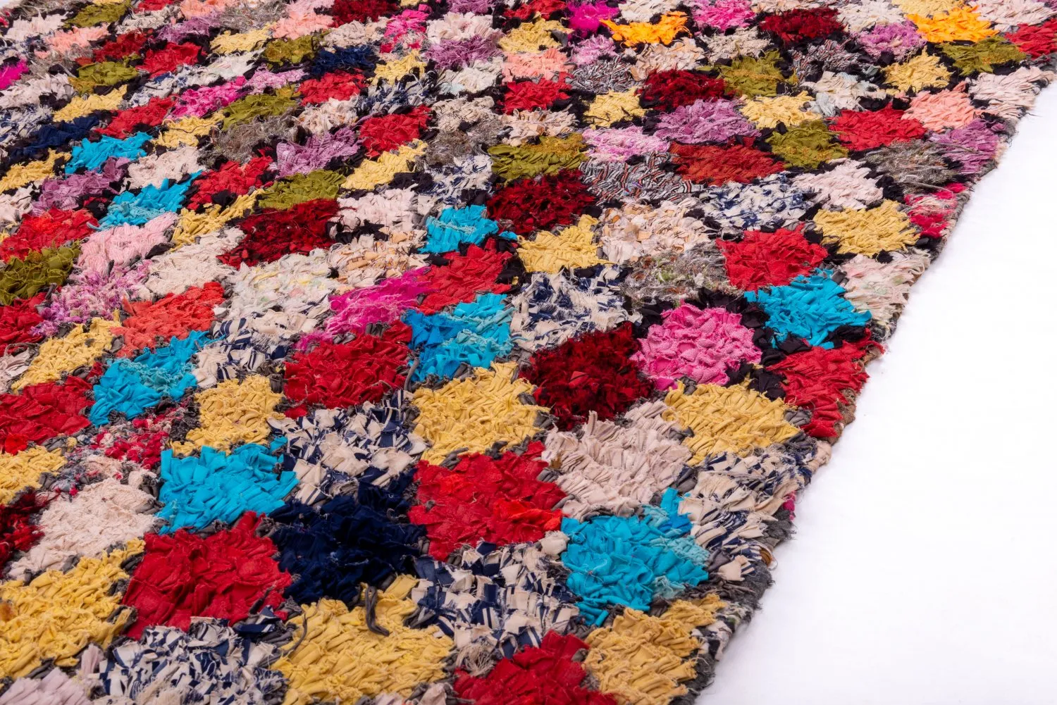 Tapis Marocain Berbère Boucherouite 300 x 135 cm