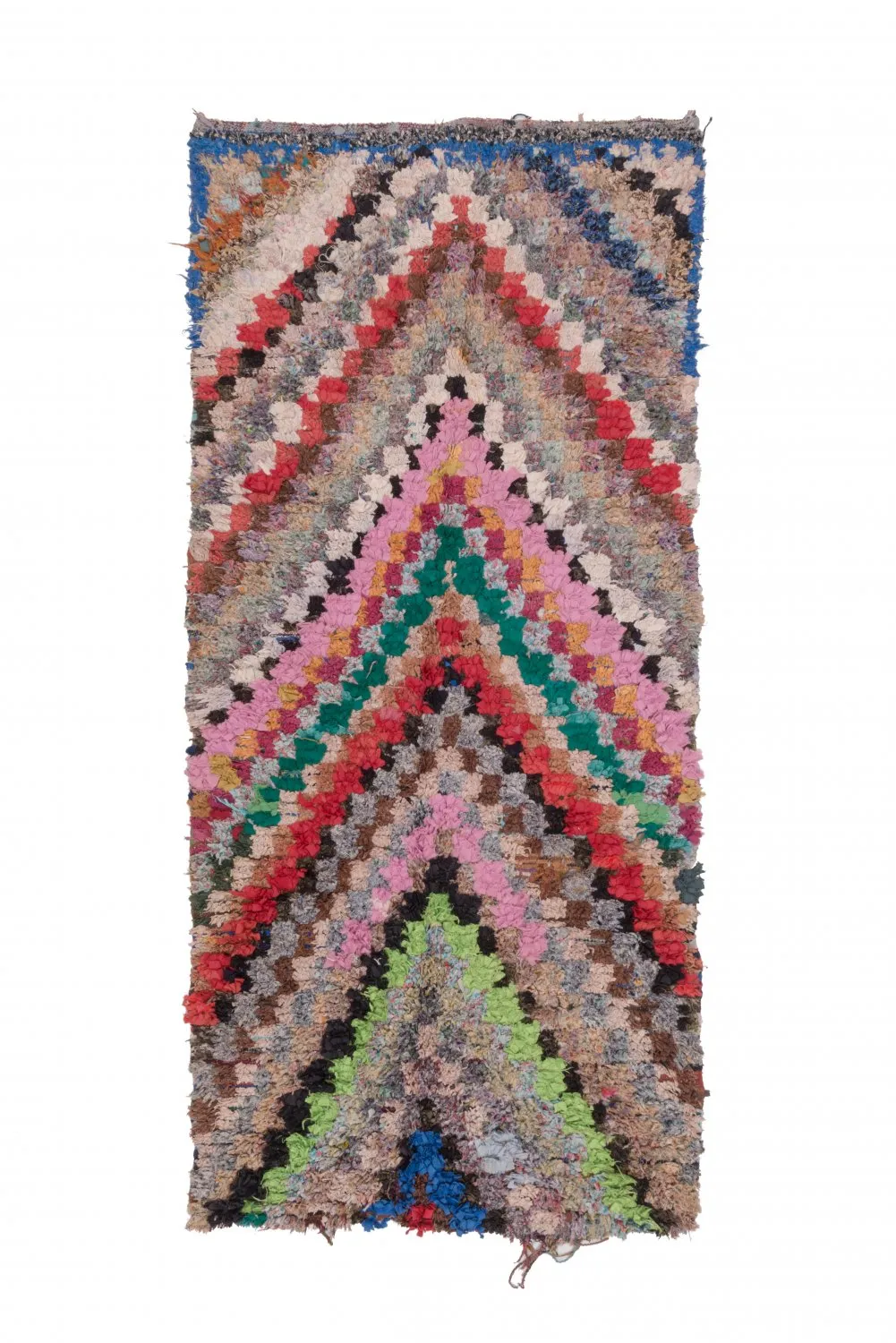 Tapis Marocain Berbère Boucherouite 250 x 110 cm