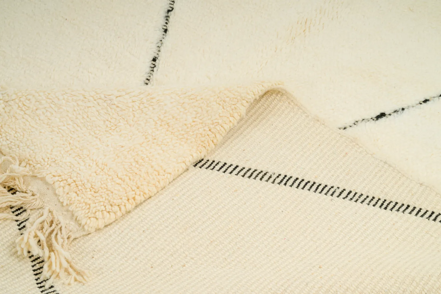 Kelim Marokkanische Berber Teppich Beni Ouarain 155 x 250 cm