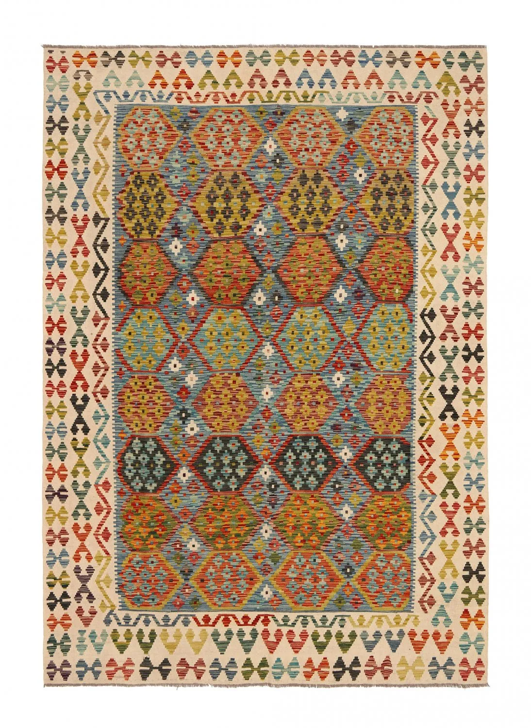Orientalischer Kelim-Teppich 298 x 211 cm