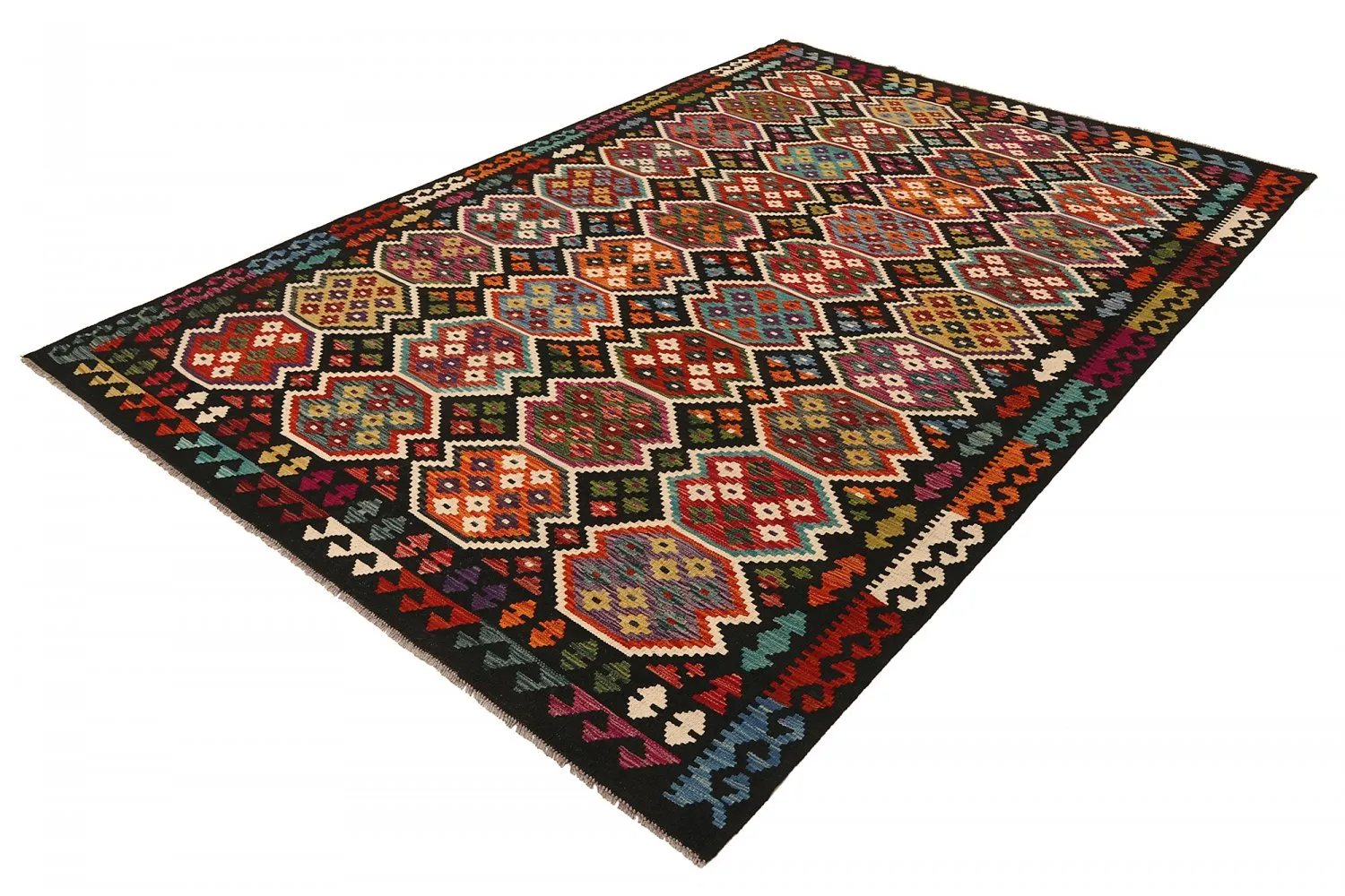 Orientalischer Kelim-Teppich 298 x 203 cm