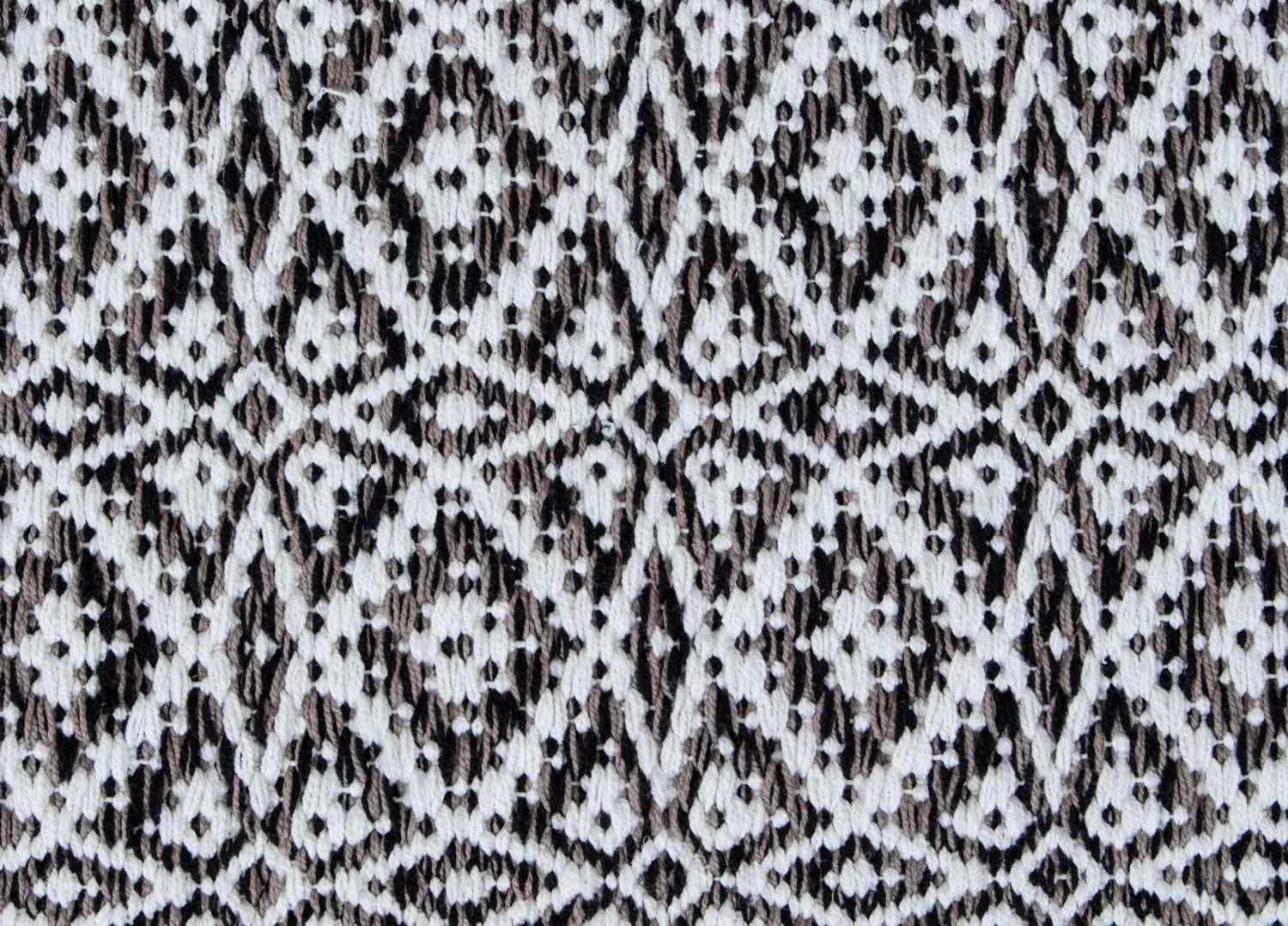 Flickenteppich - Koster (schwarz)