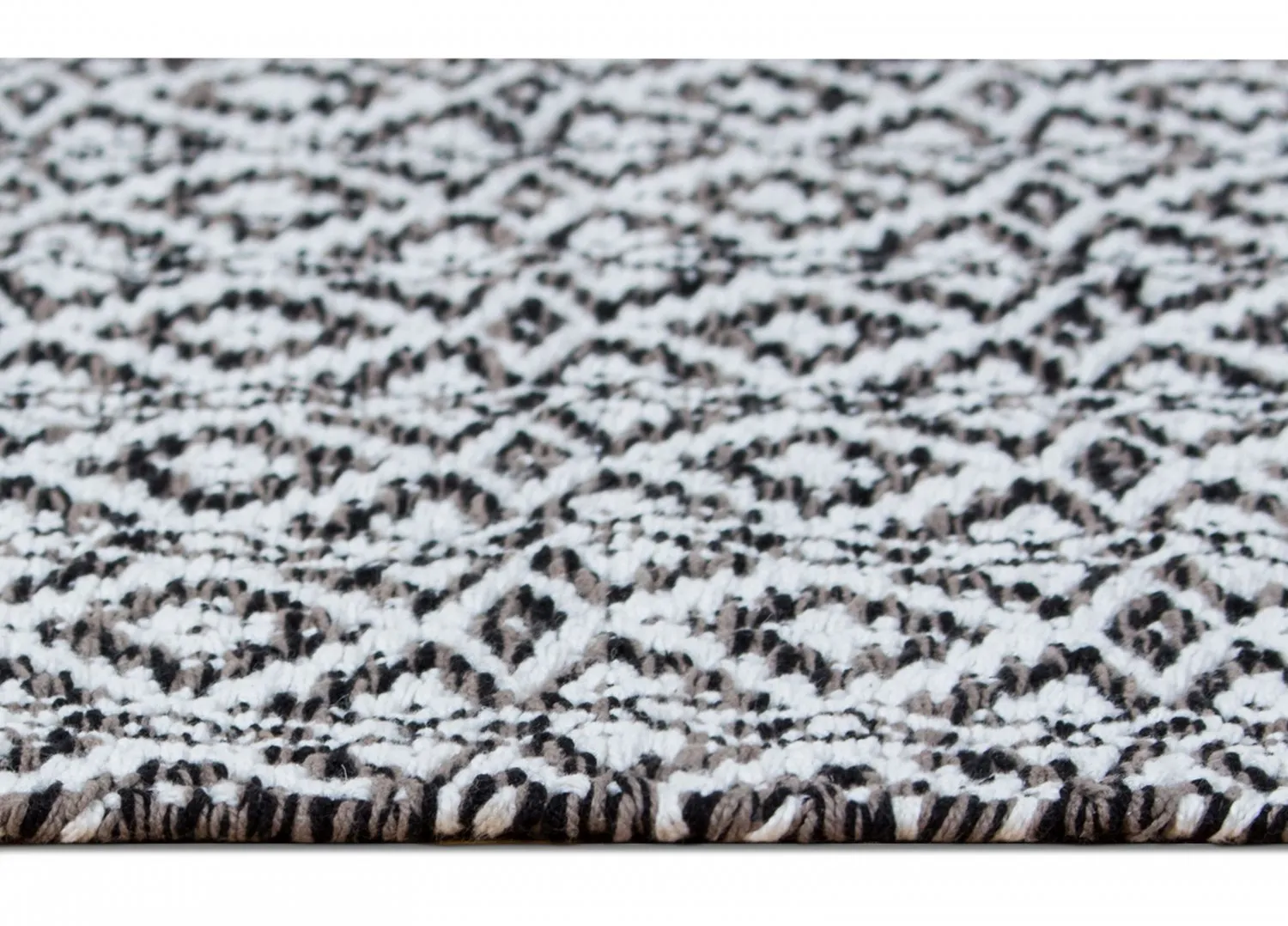 Flickenteppich - Koster (schwarz)