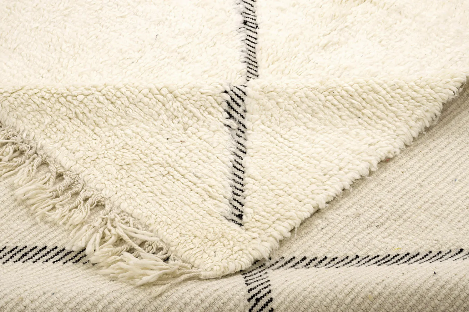 Kelim Marokkanische Berber Teppich Beni Ouarain 190 x 285 cm